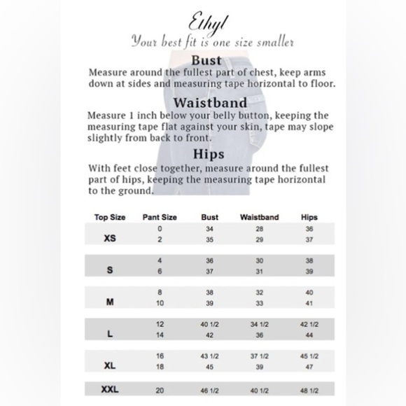 Ethyl Clothing Float On Pant - Stockton | Pilazzo Pant | Petal Hem | Wide Waist - Picture 15 of 15